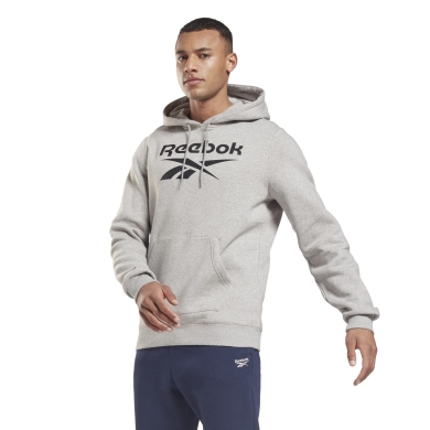 Reebok Hoodie Identity Fleece Hoodie Grey Men